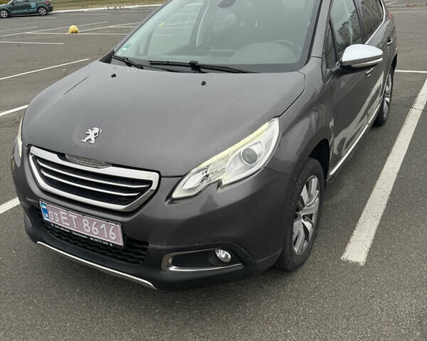 Серый Пежо 2008, объемом двигателя 1.6 л и пробегом 221 тыс. км за 9900 $, фото 1 на Automoto.ua