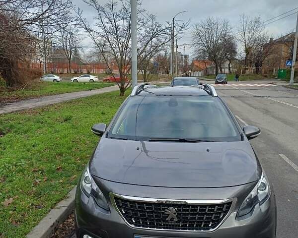 Серый Пежо 2008, объемом двигателя 1.2 л и пробегом 110 тыс. км за 12500 $, фото 1 на Automoto.ua