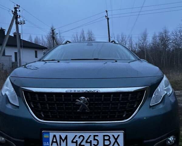 Зеленый Пежо 2008, объемом двигателя 1.2 л и пробегом 85 тыс. км за 9900 $, фото 1 на Automoto.ua