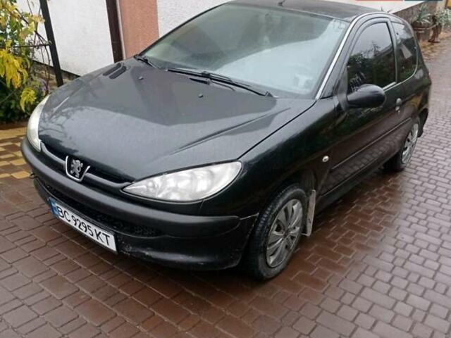 Чорний Пежо 206, об'ємом двигуна 1.4 л та пробігом 150 тис. км за 3000 $, фото 1 на Automoto.ua