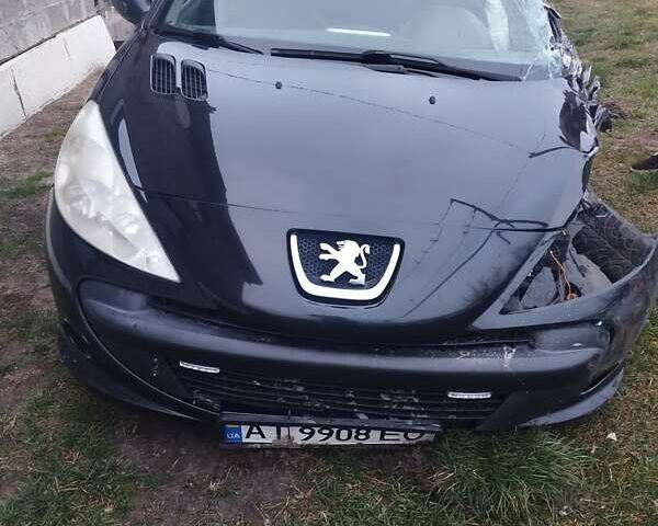 Черный Пежо 206, объемом двигателя 1.4 л и пробегом 250 тыс. км за 2000 $, фото 1 на Automoto.ua
