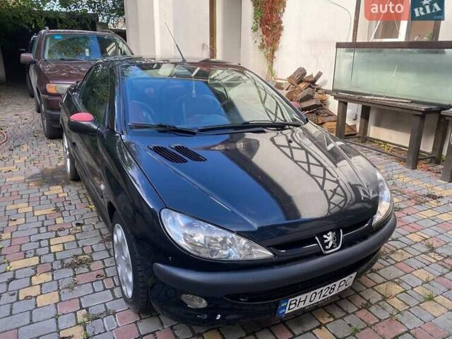 Черный Пежо 206, объемом двигателя 2 л и пробегом 238 тыс. км за 5000 $, фото 1 на Automoto.ua