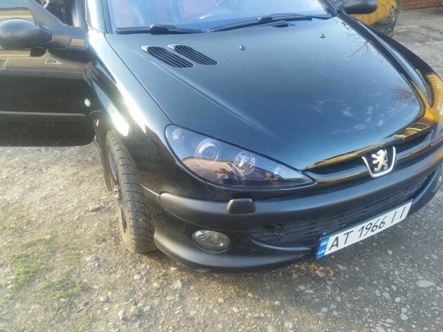 Чорний Пежо 206, об'ємом двигуна 1.6 л та пробігом 3 тис. км за 3500 $, фото 1 на Automoto.ua