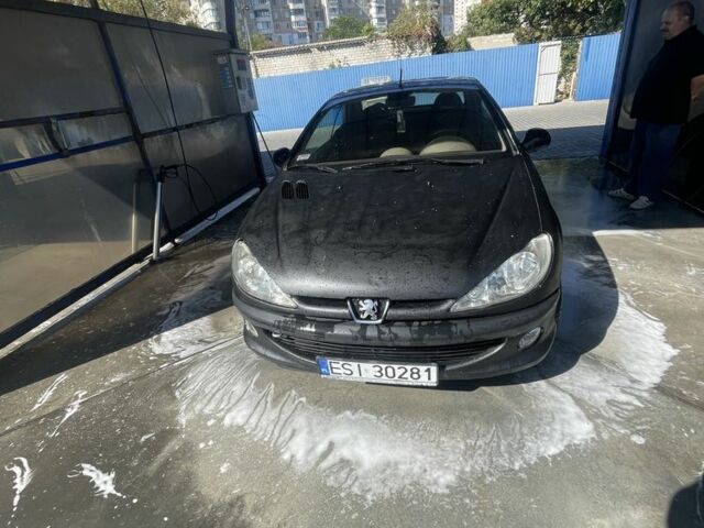 Чорний Пежо 206, об'ємом двигуна 2 л та пробігом 199 тис. км за 1500 $, фото 1 на Automoto.ua