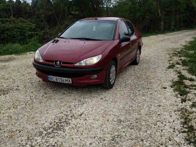 Пежо 206 2008 в Трускавце на Automoto.ua Красный Пежо 206, объемом двигателя 1.4 л и пробегом 260 тыс. км за 2950 $, фото 1 на Automoto.ua