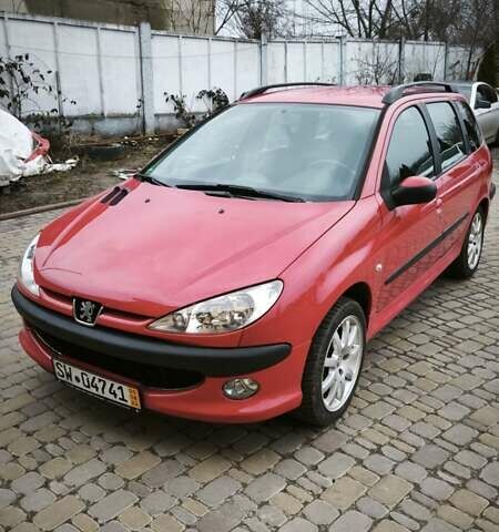 Червоний Пежо 206, об'ємом двигуна 1.4 л та пробігом 286 тис. км за 4250 $, фото 1 на Automoto.ua