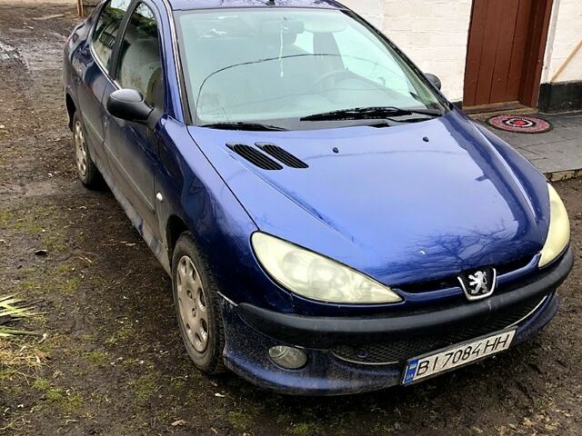 Пежо 206, объемом двигателя 1.4 л и пробегом 187 тыс. км за 2500 $, фото 1 на Automoto.ua