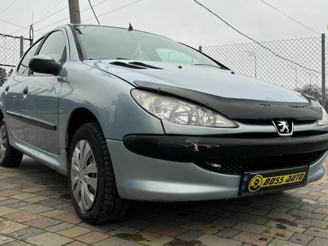 Серый Пежо 206, объемом двигателя 1.4 л и пробегом 171 тыс. км за 3999 $, фото 1 на Automoto.ua
