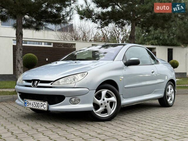 Серый Пежо 206, объемом двигателя 1.59 л и пробегом 197 тыс. км за 3850 $, фото 1 на Automoto.ua