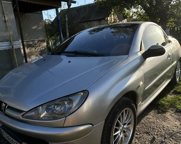 Серый Пежо 206, объемом двигателя 1.59 л и пробегом 172 тыс. км за 2999 $, фото 1 на Automoto.ua