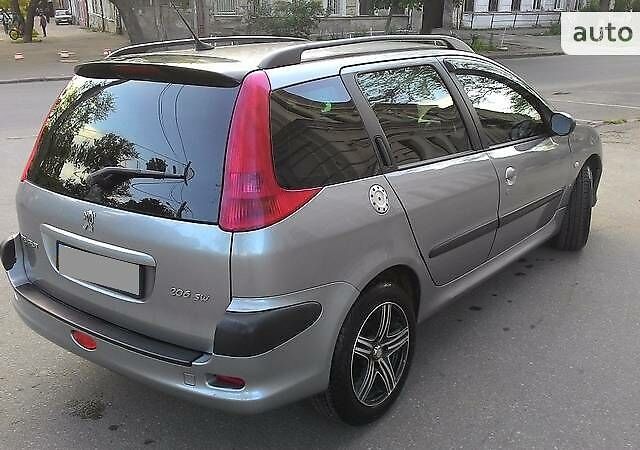 Сірий Пежо 206, об'ємом двигуна 1.4 л та пробігом 182 тис. км за 5300 $, фото 1 на Automoto.ua