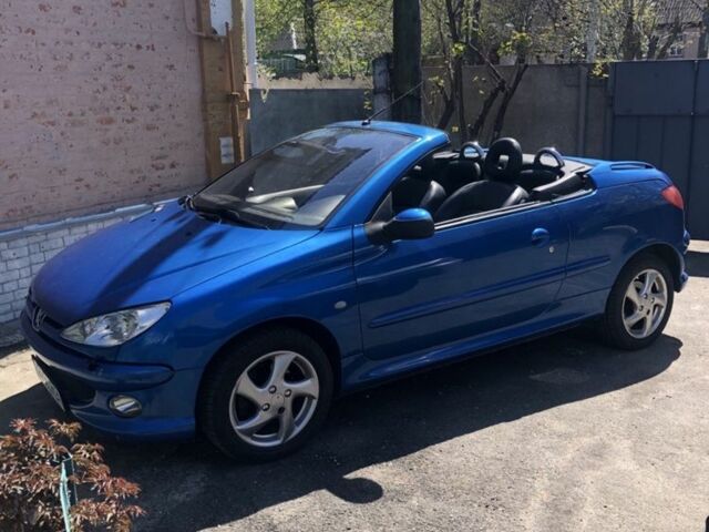 Синий Пежо 206, объемом двигателя 1.6 л и пробегом 15 тыс. км за 4200 $, фото 1 на Automoto.ua