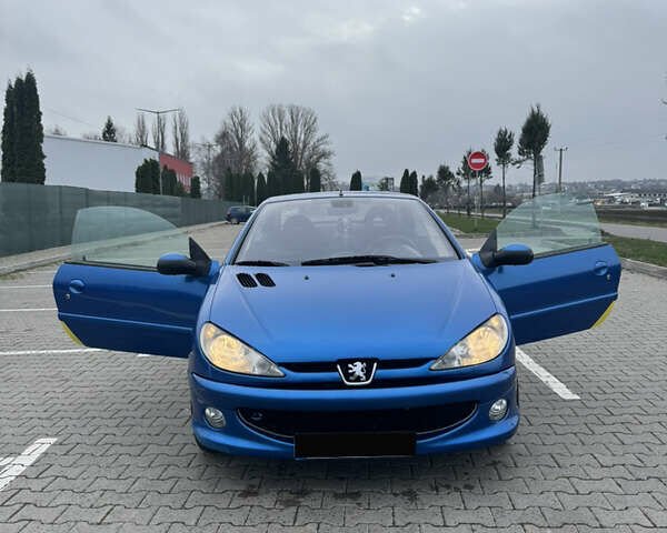 Синий Пежо 206, объемом двигателя 2 л и пробегом 222 тыс. км за 2699 $, фото 1 на Automoto.ua