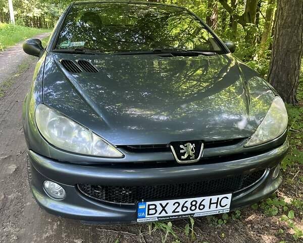 Синій Пежо 206, об'ємом двигуна 1.59 л та пробігом 249 тис. км за 4800 $, фото 1 на Automoto.ua