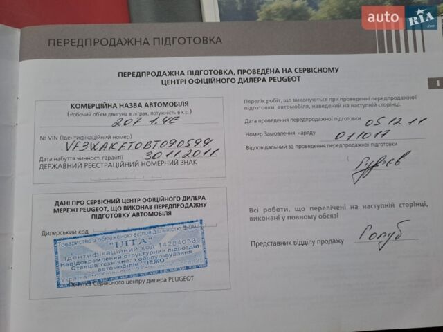 Белый Пежо 207, объемом двигателя 1.4 л и пробегом 220 тыс. км за 6000 $, фото 1 на Automoto.ua