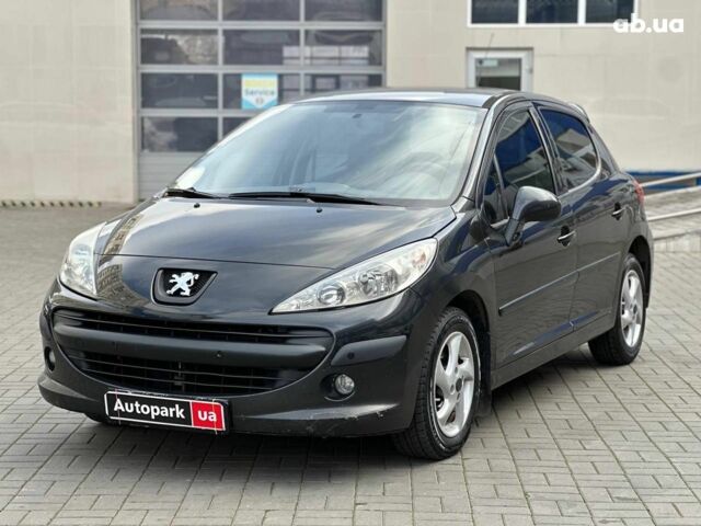 Чорний Пежо 207, об'ємом двигуна 1.4 л та пробігом 143 тис. км за 3490 $, фото 1 на Automoto.ua