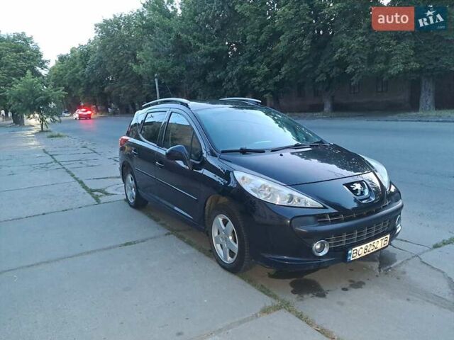 Черный Пежо 207, объемом двигателя 1.4 л и пробегом 187 тыс. км за 4750 $, фото 1 на Automoto.ua