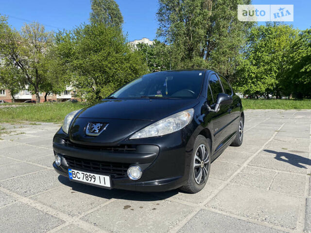 Чорний Пежо 207, об'ємом двигуна 1.4 л та пробігом 218 тис. км за 4700 $, фото 1 на Automoto.ua