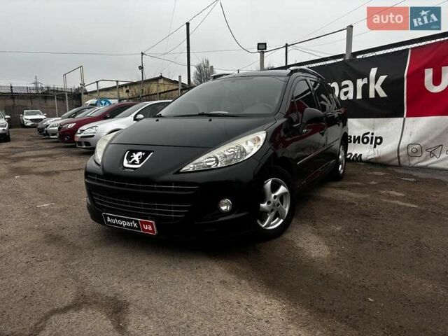 Черный Пежо 207, объемом двигателя 1.4 л и пробегом 180 тыс. км за 4990 $, фото 1 на Automoto.ua