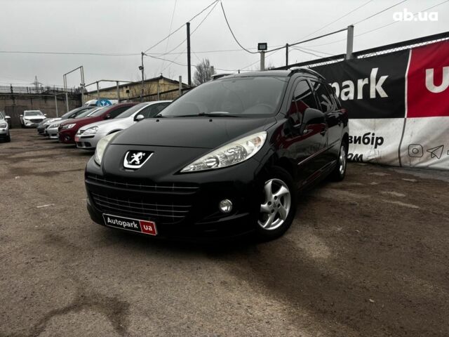 Черный Пежо 207, объемом двигателя 1.4 л и пробегом 180 тыс. км за 4990 $, фото 1 на Automoto.ua