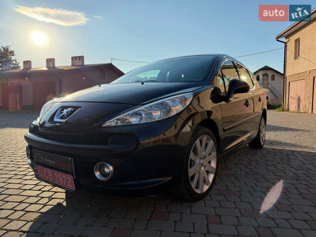 Черный Пежо 207, объемом двигателя 1.6 л и пробегом 198 тыс. км за 5450 $, фото 1 на Automoto.ua