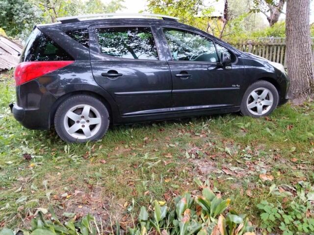 Черный Пежо 207, объемом двигателя 1.4 л и пробегом 196 тыс. км за 4999 $, фото 1 на Automoto.ua