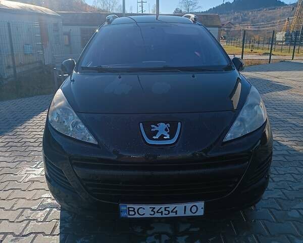 Черный Пежо 207, объемом двигателя 1.4 л и пробегом 285 тыс. км за 3500 $, фото 1 на Automoto.ua