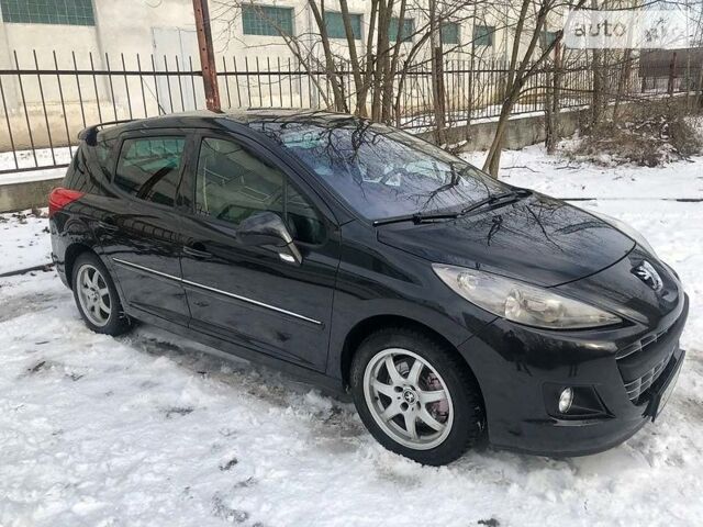 Чорний Пежо 207, об'ємом двигуна 1.6 л та пробігом 164 тис. км за 7200 $, фото 1 на Automoto.ua