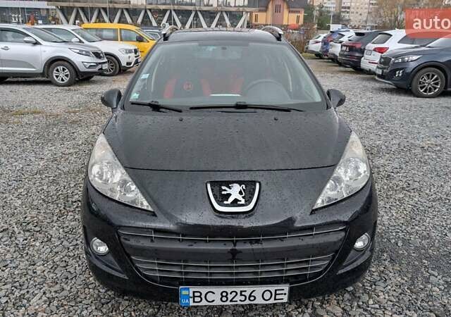 Черный Пежо 207, объемом двигателя 1.56 л и пробегом 255 тыс. км за 5000 $, фото 1 на Automoto.ua