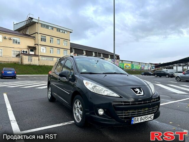 Чорний Пежо 207, об'ємом двигуна 1.6 л та пробігом 200 тис. км за 5200 $, фото 1 на Automoto.ua