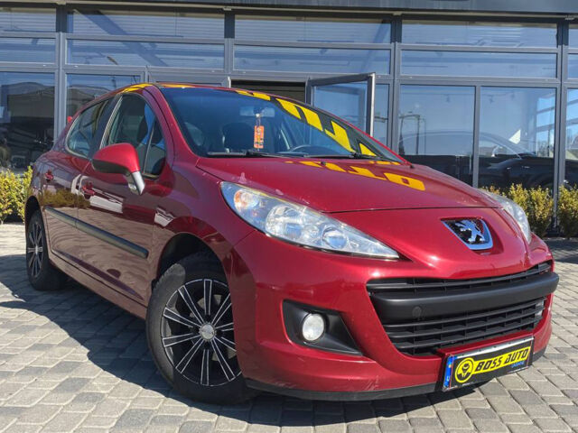 Красный Пежо 207, объемом двигателя 1.4 л и пробегом 128 тыс. км за 5100 $, фото 1 на Automoto.ua