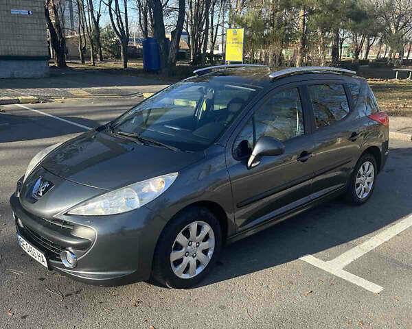 Сірий Пежо 207, об'ємом двигуна 1.6 л та пробігом 227 тис. км за 4800 $, фото 1 на Automoto.ua