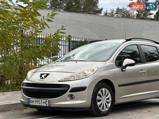 Сірий Пежо 207, об'ємом двигуна 1.4 л та пробігом 225 тис. км за 4450 $, фото 1 на Automoto.ua