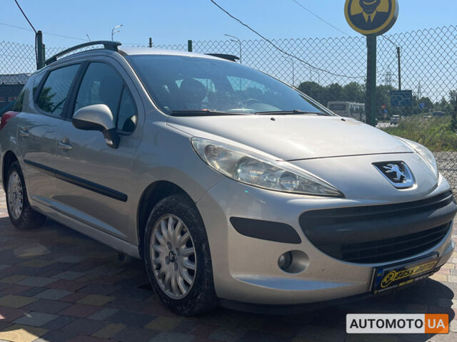 Сірий Пежо 207, об'ємом двигуна 1.4 л та пробігом 480 тис. км за 4400 $, фото 1 на Automoto.ua