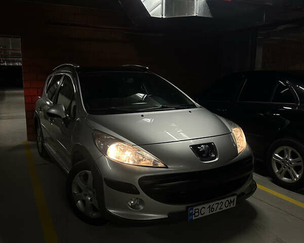 Сірий Пежо 207, об'ємом двигуна 1.6 л та пробігом 234 тис. км за 3750 $, фото 1 на Automoto.ua