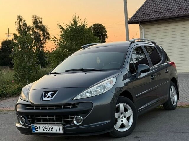 Серый Пежо 207, объемом двигателя 1.4 л и пробегом 170 тыс. км за 5300 $, фото 1 на Automoto.ua