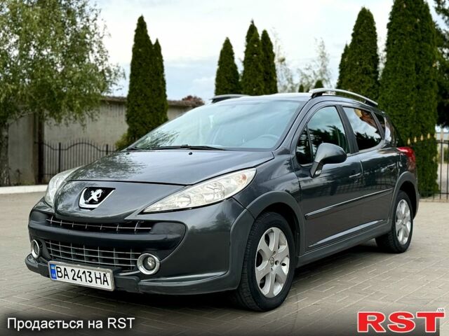 Сірий Пежо 207, об'ємом двигуна 1.6 л та пробігом 300 тис. км за 5450 $, фото 1 на Automoto.ua