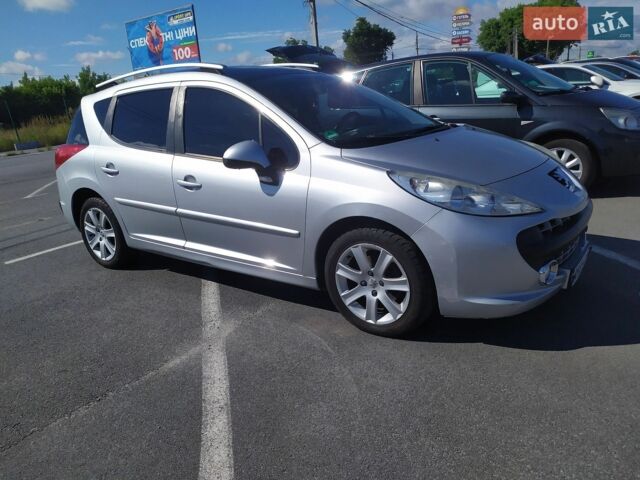 Сірий Пежо 207, об'ємом двигуна 1.6 л та пробігом 230 тис. км за 4999 $, фото 1 на Automoto.ua