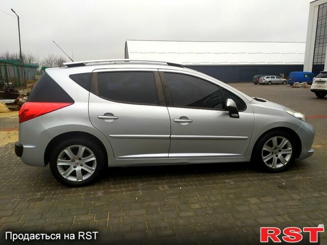 Сірий Пежо 207, об'ємом двигуна 1.6 л та пробігом 222 тис. км за 5300 $, фото 1 на Automoto.ua