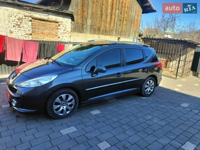 Серый Пежо 207, объемом двигателя 1.6 л и пробегом 314 тыс. км за 4500 $, фото 1 на Automoto.ua