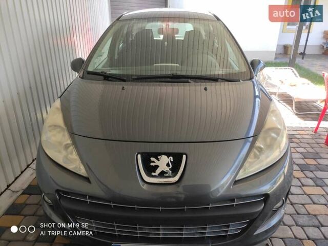 Сірий Пежо 207, об'ємом двигуна 1.56 л та пробігом 201 тис. км за 5500 $, фото 1 на Automoto.ua