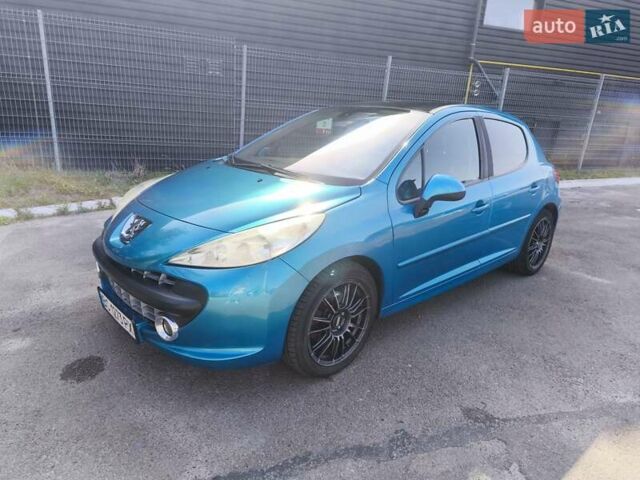 Синій Пежо 207, об'ємом двигуна 1.56 л та пробігом 289 тис. км за 4500 $, фото 1 на Automoto.ua