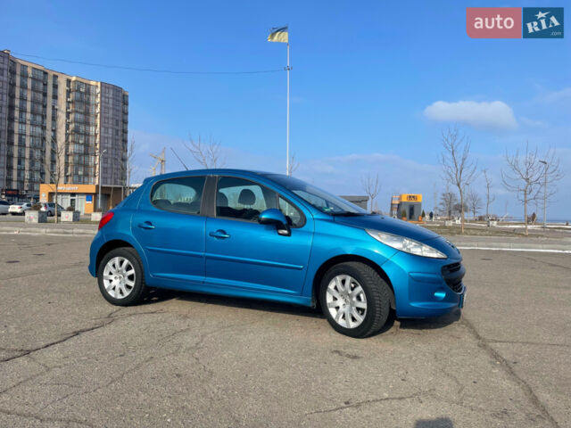 Синий Пежо 207, объемом двигателя 1.56 л и пробегом 198 тыс. км за 4700 $, фото 1 на Automoto.ua