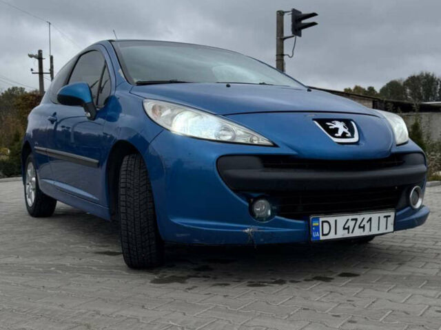 Синий Пежо 207, объемом двигателя 1.4 л и пробегом 189 тыс. км за 3700 $, фото 1 на Automoto.ua
