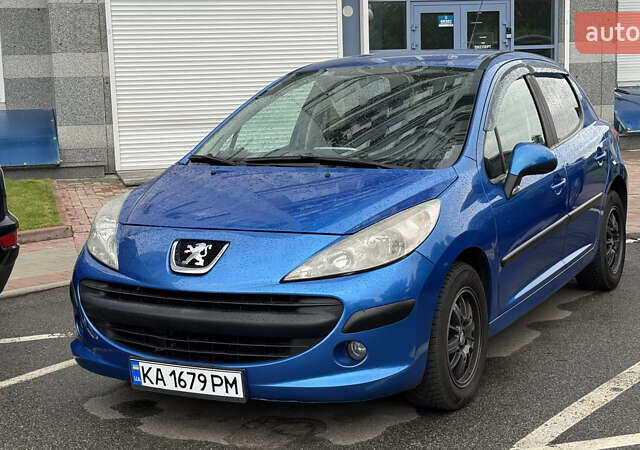 Синий Пежо 207, объемом двигателя 1.6 л и пробегом 137 тыс. км за 5500 $, фото 1 на Automoto.ua