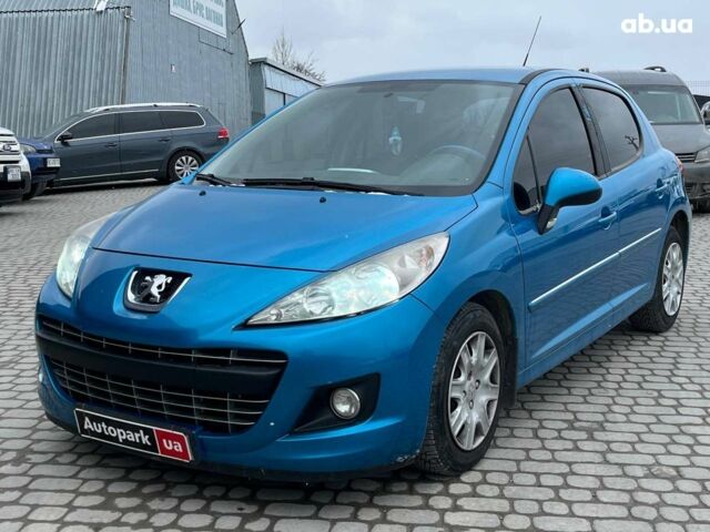 Синий Пежо 207, объемом двигателя 1.4 л и пробегом 153 тыс. км за 5790 $, фото 1 на Automoto.ua