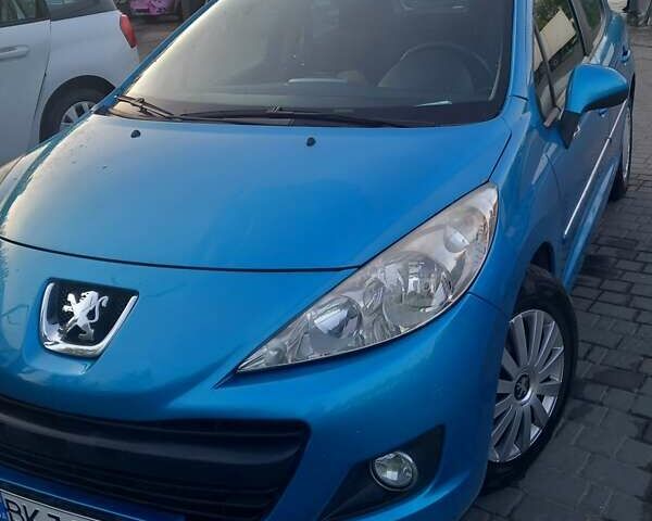 Синий Пежо 207, объемом двигателя 1.4 л и пробегом 89 тыс. км за 4900 $, фото 1 на Automoto.ua