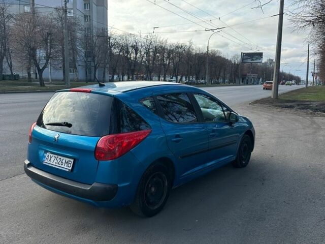Синій Пежо 207, об'ємом двигуна 0 л та пробігом 185 тис. км за 3100 $, фото 1 на Automoto.ua