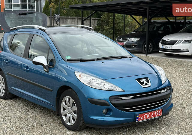 Синій Пежо 207, об'ємом двигуна 1.4 л та пробігом 122 тис. км за 5250 $, фото 1 на Automoto.ua