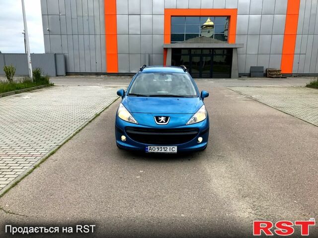Синий Пежо 207, объемом двигателя 1.6 л и пробегом 220 тыс. км за 3300 $, фото 1 на Automoto.ua